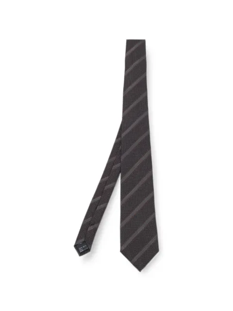 Dolce & Gabbana Pre-Owned diagonal-striped tie