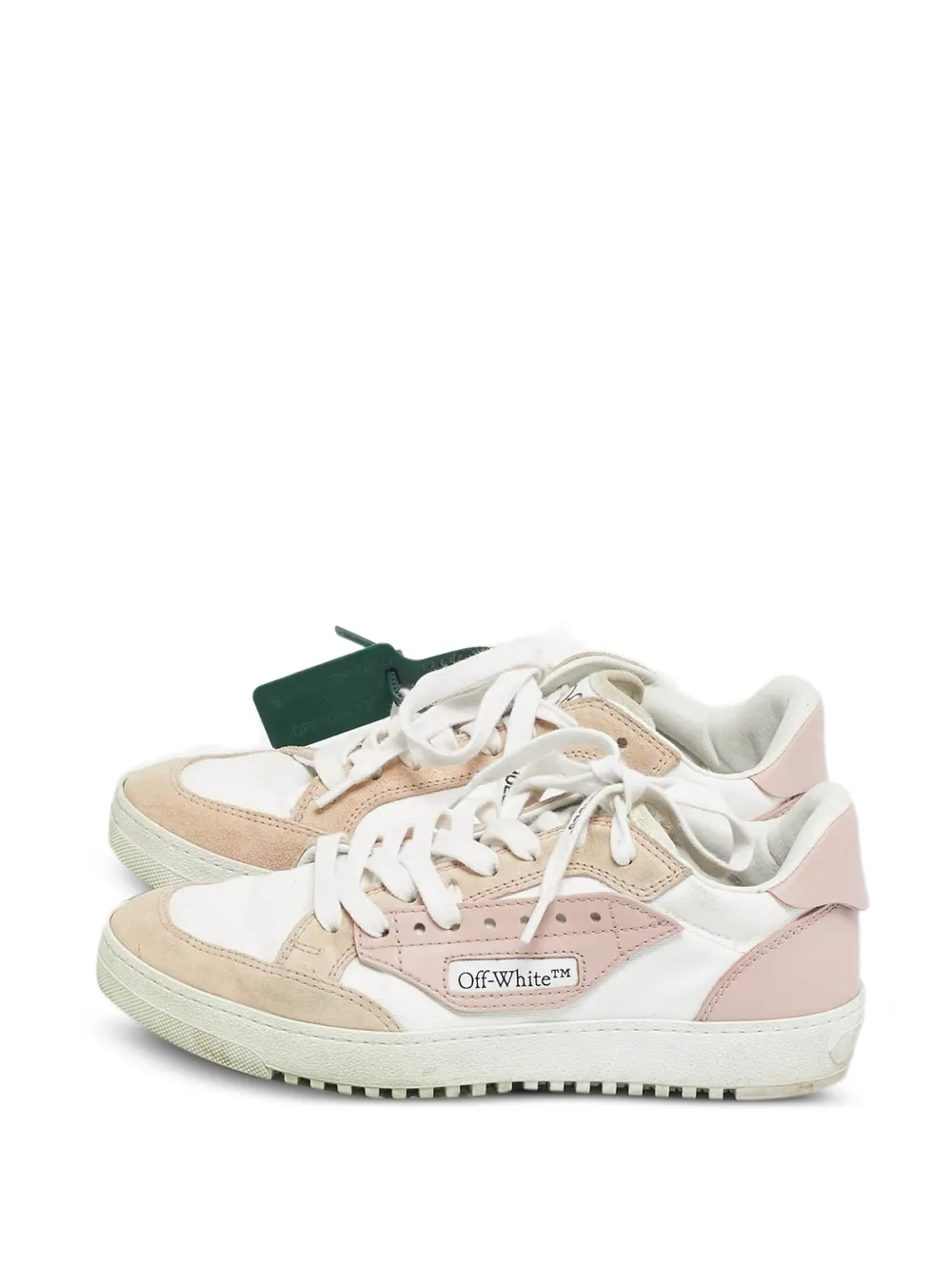 Off-White Pre-Owned Sneakers Off Court con zip - Bianco