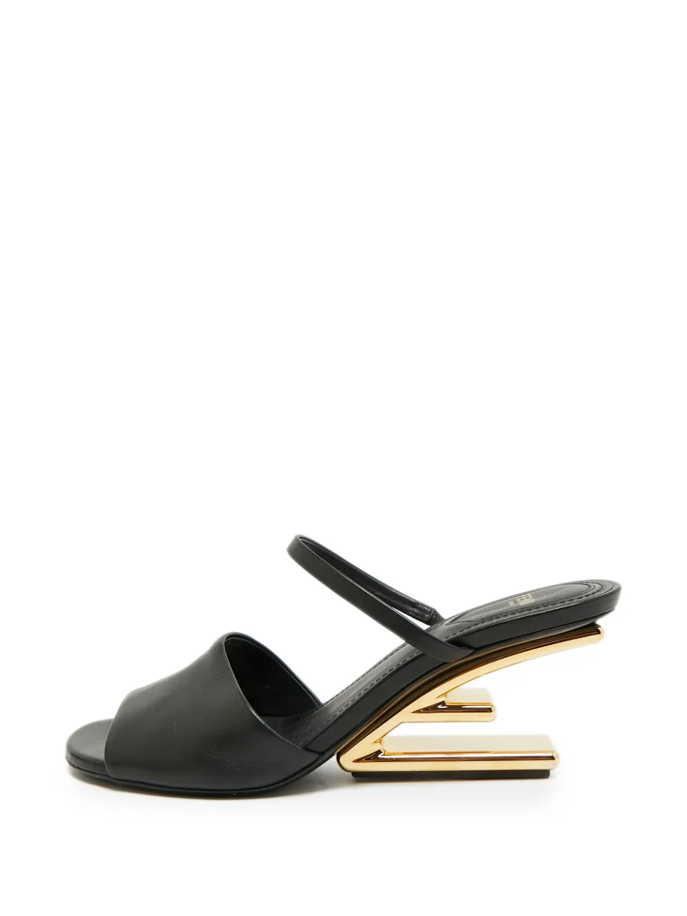 Fendi Pre-Owned Fendi First wedge sandals - Nero