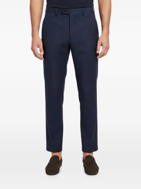 Gucci Pre-Owned checked straight-leg trousers