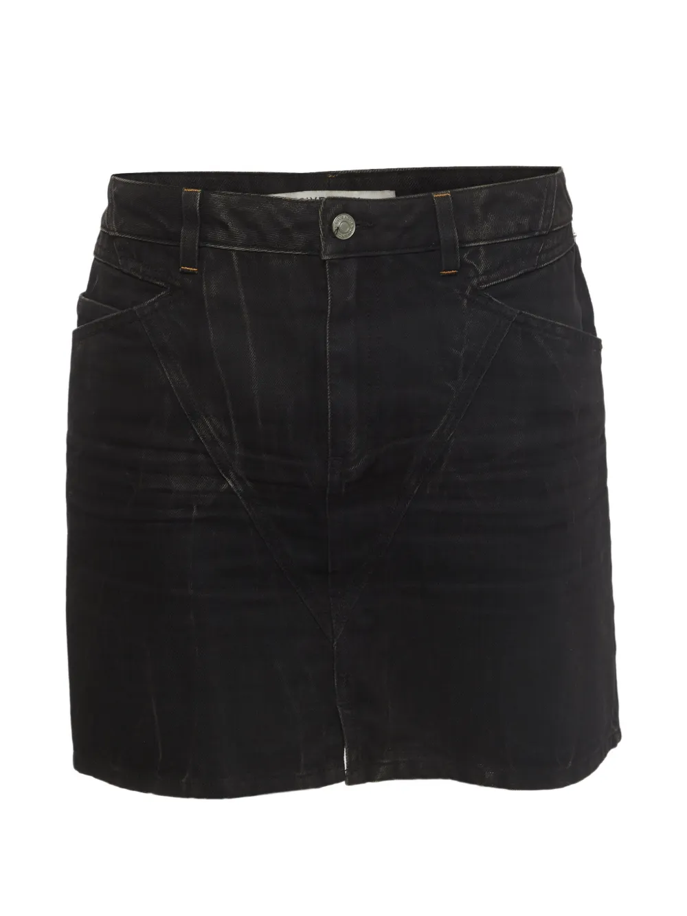 Givenchy Pre-Owned Minigonna con effetto schiarito - Nero