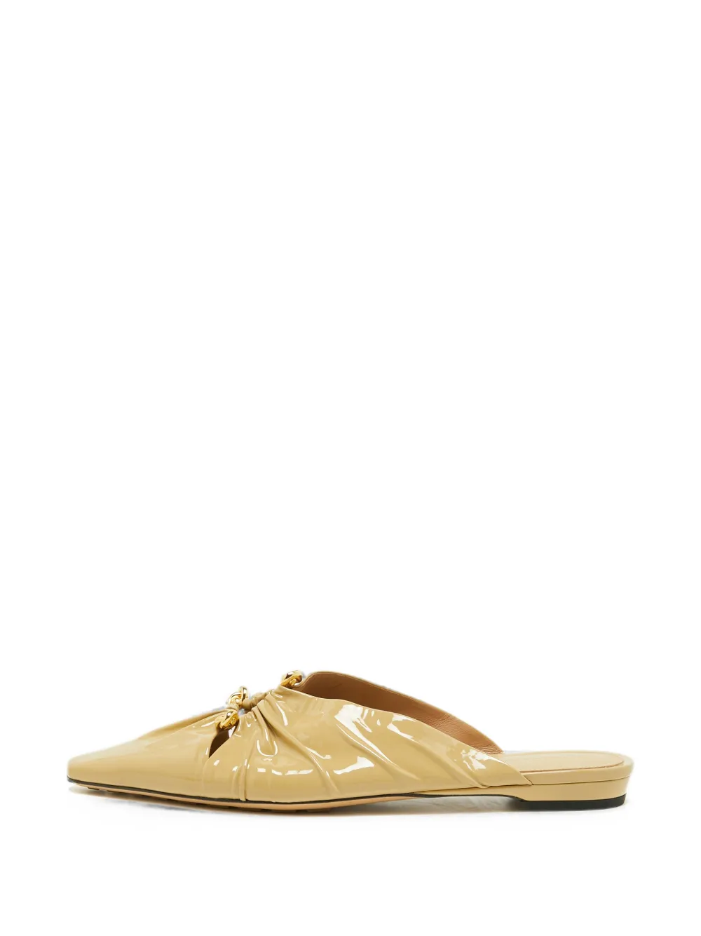 Bottega Veneta Pre-Owned leather mules - Nude
