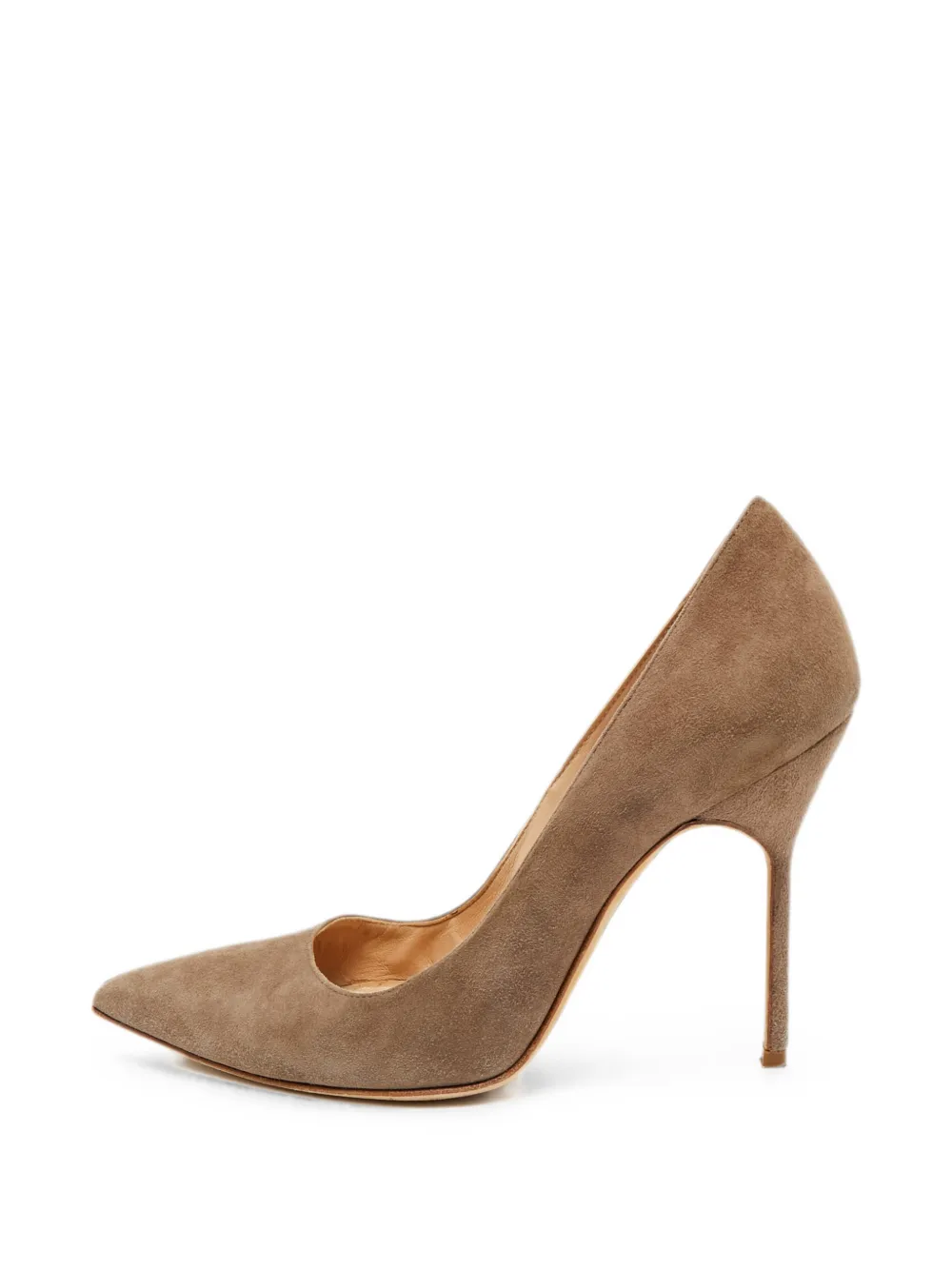 Manolo Blahnik BB leather pumps - Braun