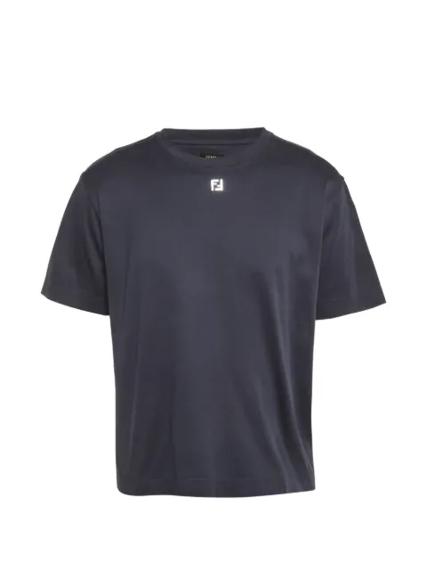 Fendi Pre-Owned FF metallic-monogram T-shirt