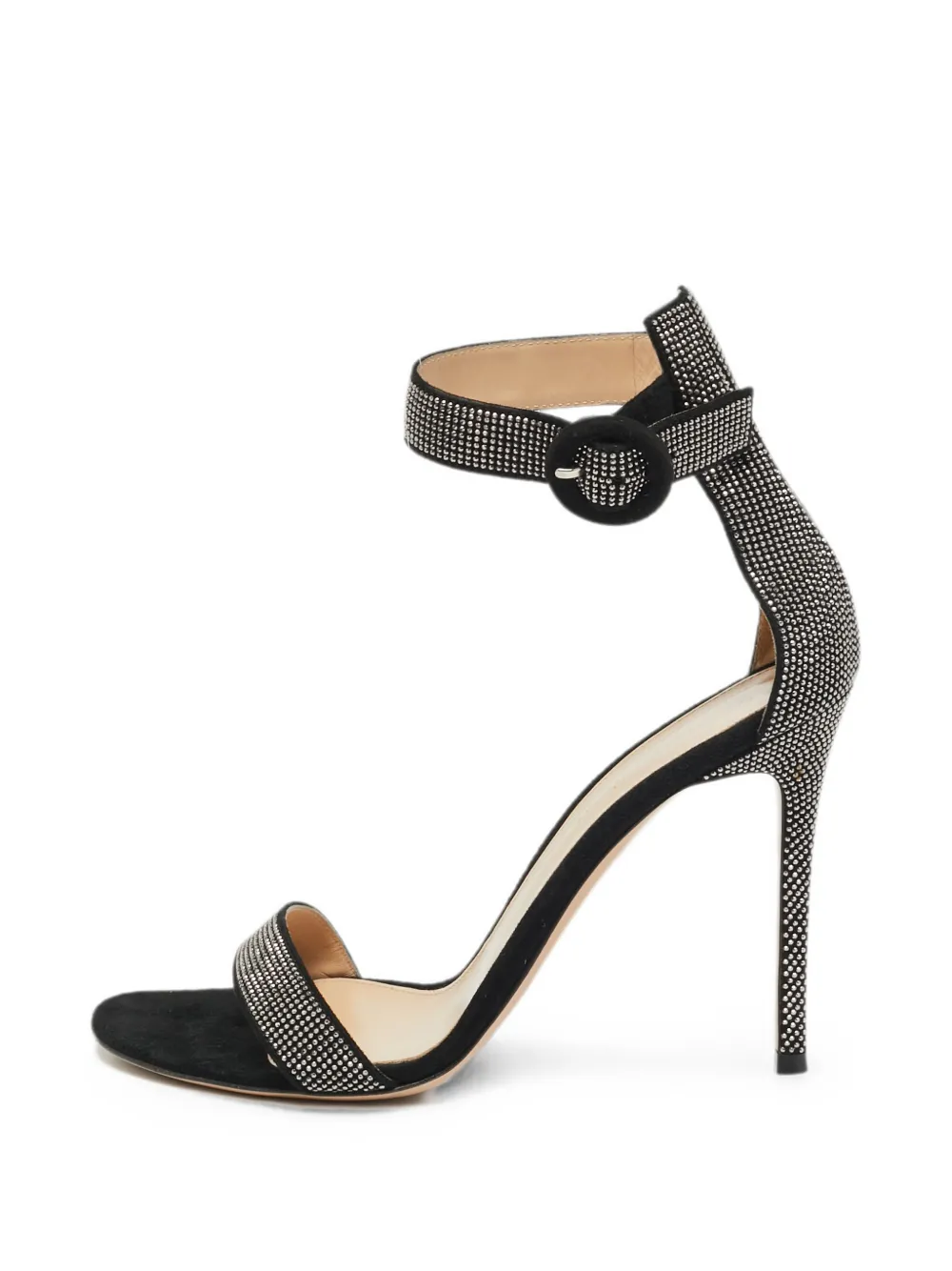 Gianvito Rossi Portofino suede sandals - Black