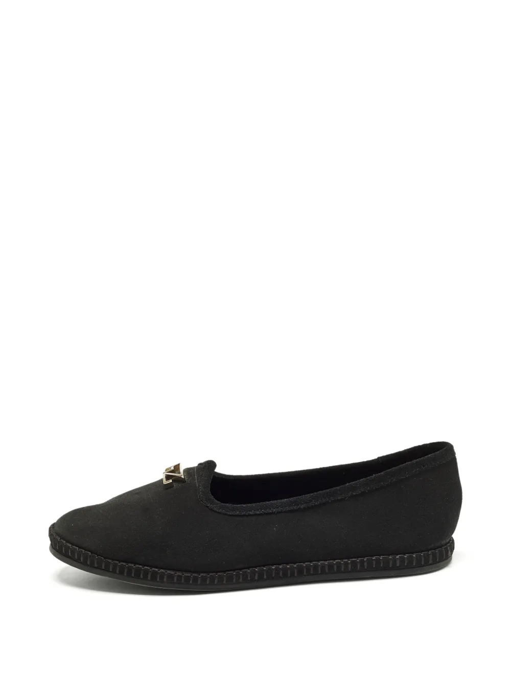 Giuseppe Zanotti Vintage GZ-logo suede loafers - Nero