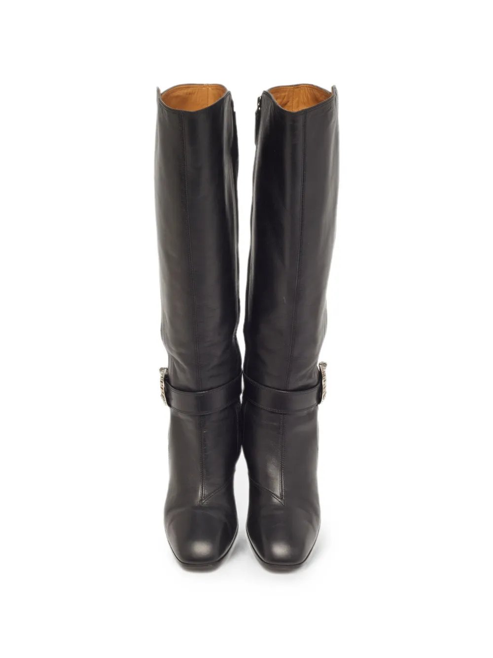 Gucci Pre-Owned Elizabeth Dionysus buckle boots - Schwarz
