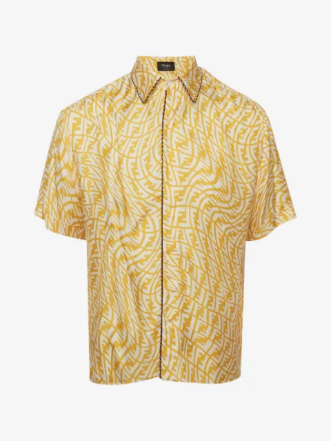 Fendi Pre-Owned FF-logo short-sleeve shirt