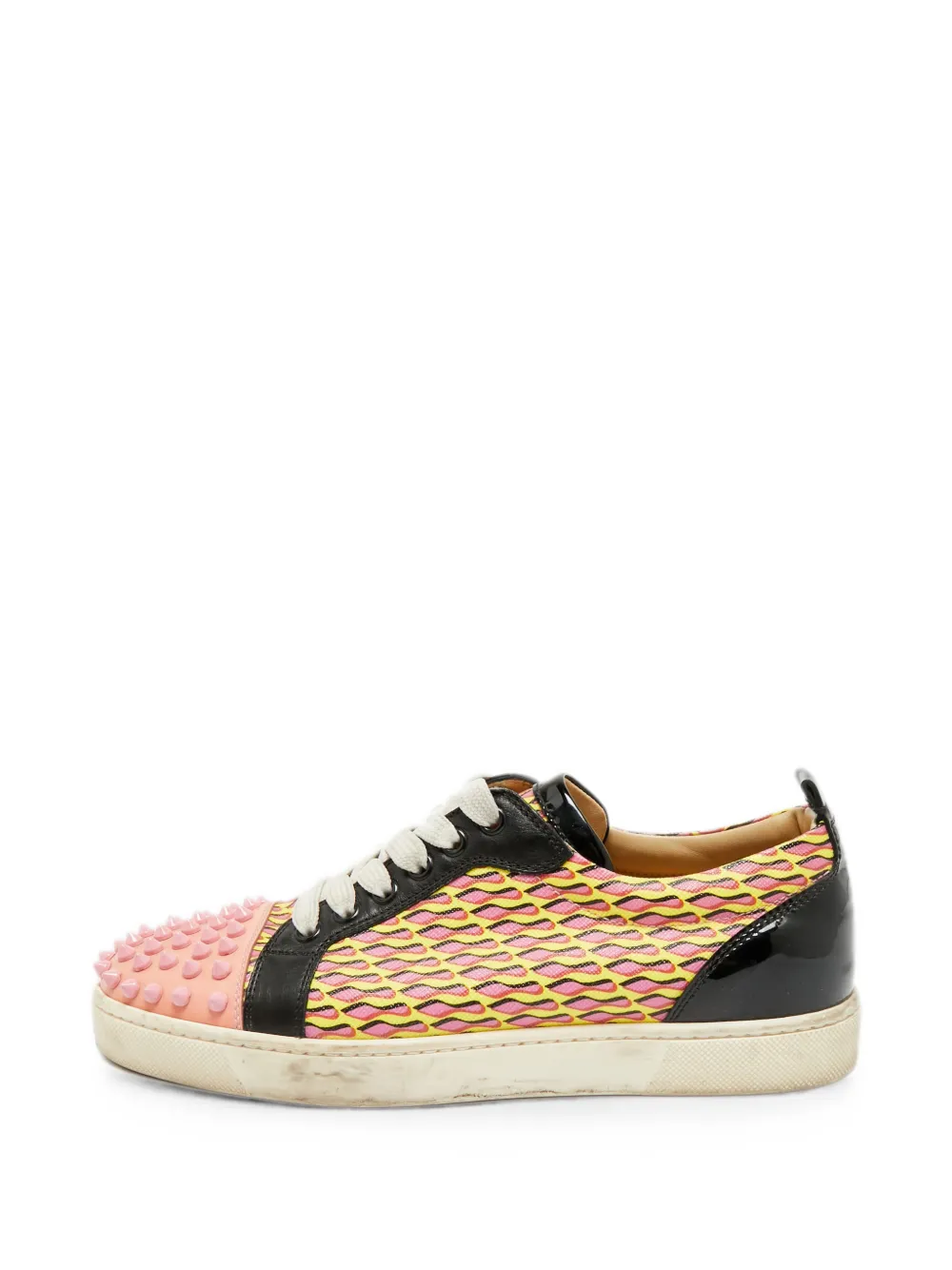 Christian Louboutin Pre-Owned Louis Junior Spikes sneakers - Rosa