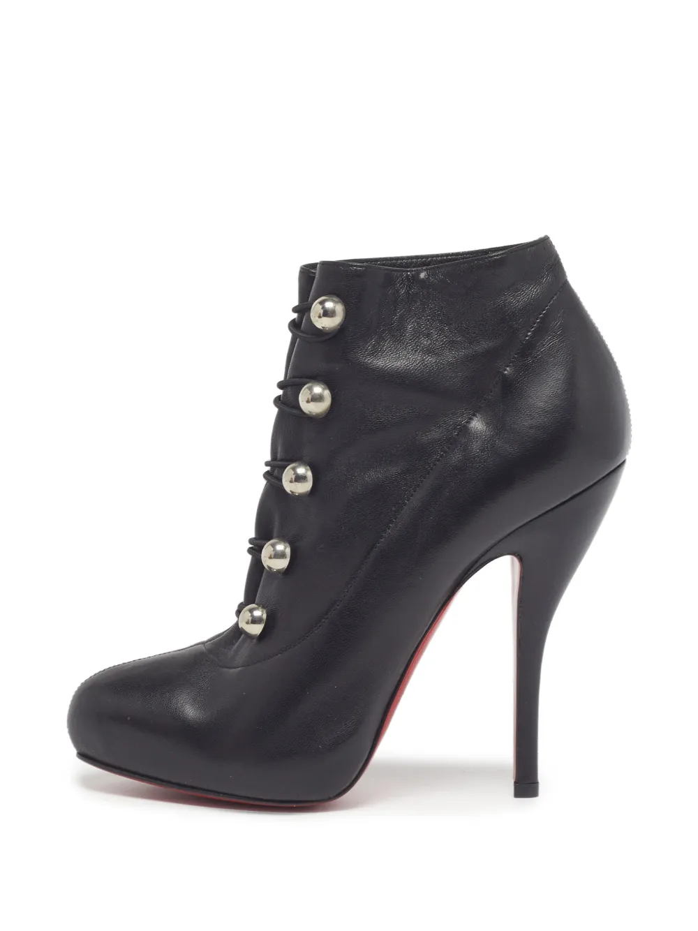 Christian Louboutin Pre-Owned Ron Fifi button-up ankle boots - Schwarz