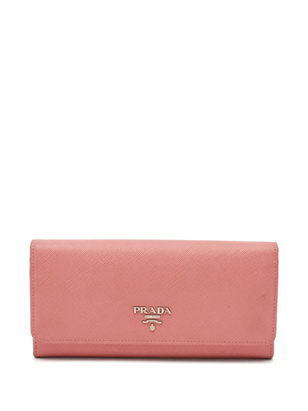 Prada Pre-Owned Saffiano Lux leather wallet - Rosa