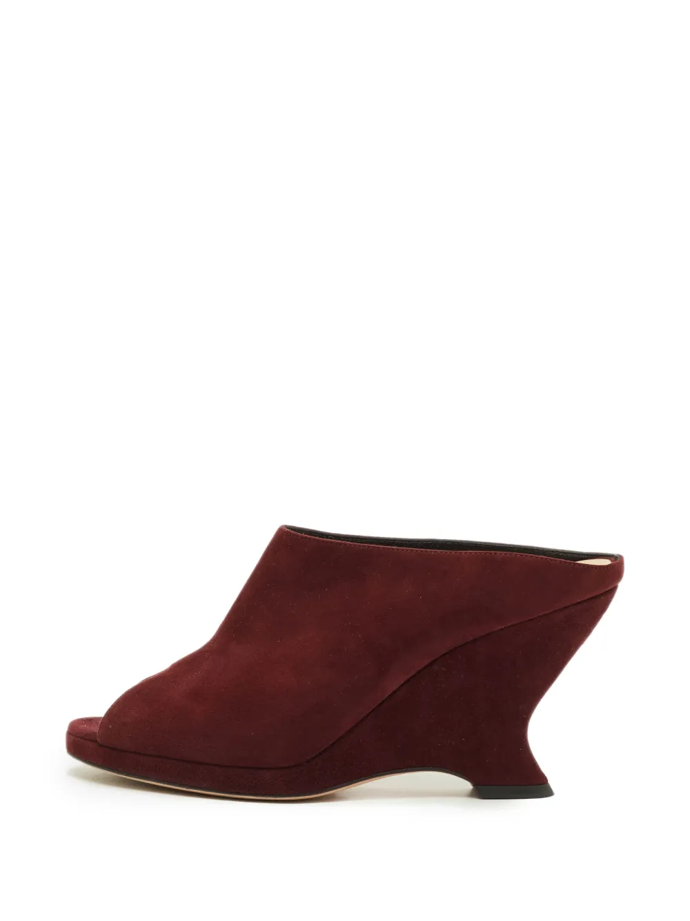 Christian Dior Pre-Owned open-toe wedge sandals - Rot