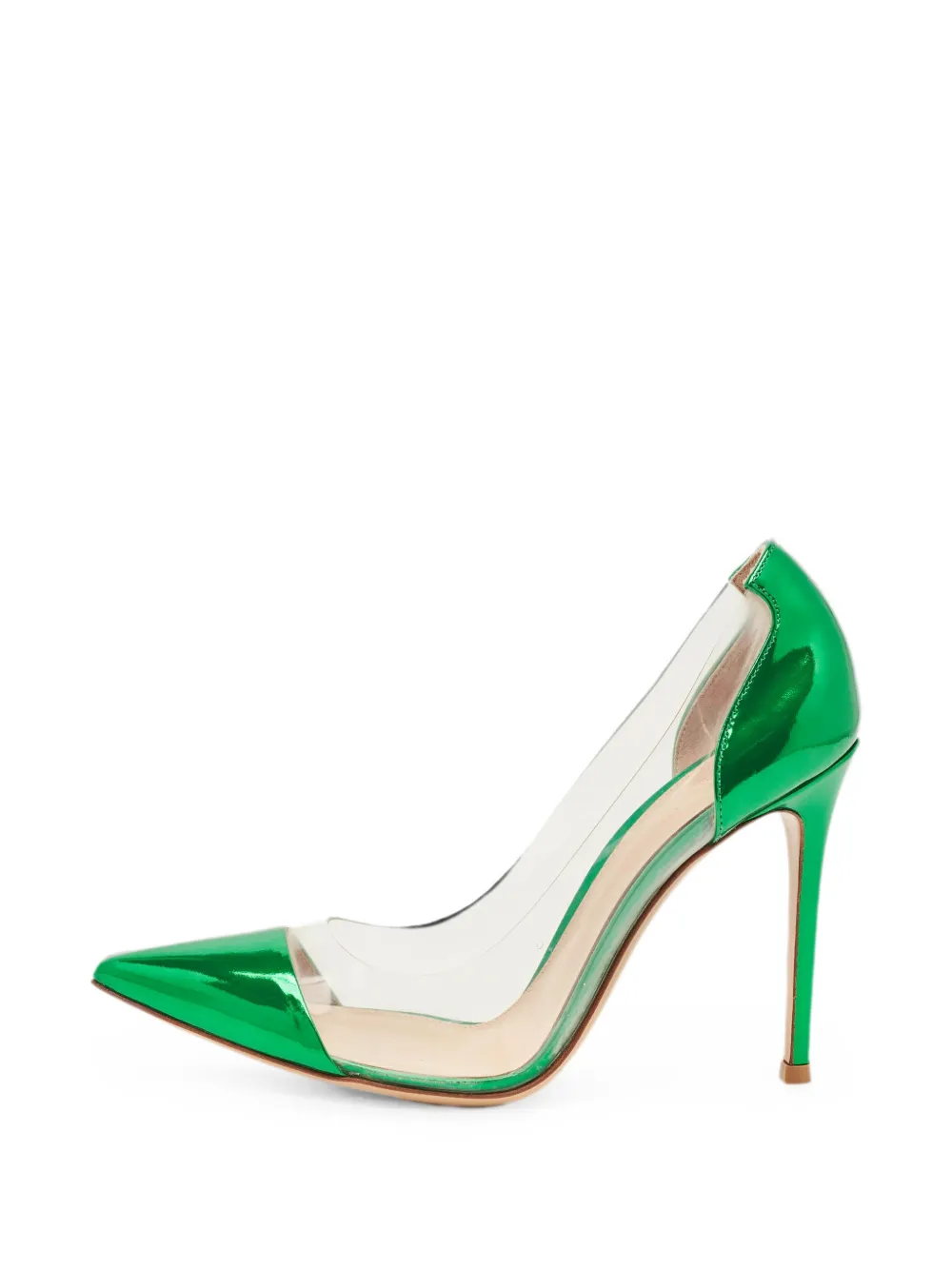 Gianvito Rossi pointed-toe pumps - Grün