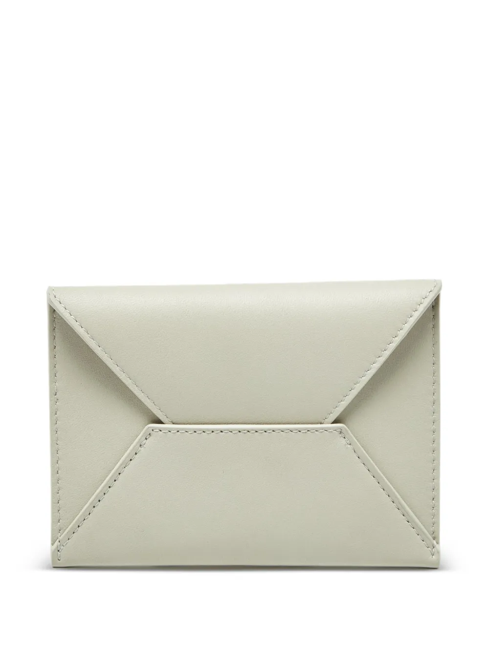 Bottega Veneta Pre-Owned envelope leather card holder - Bianco