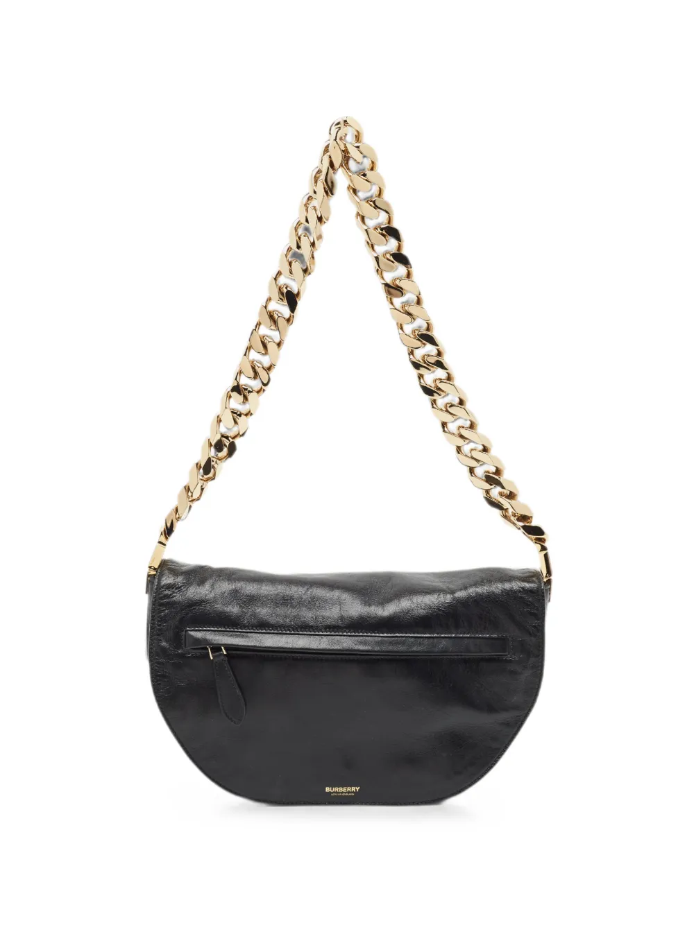 Burberry Pre-Owned Olympia chain shoulder bag - Nero