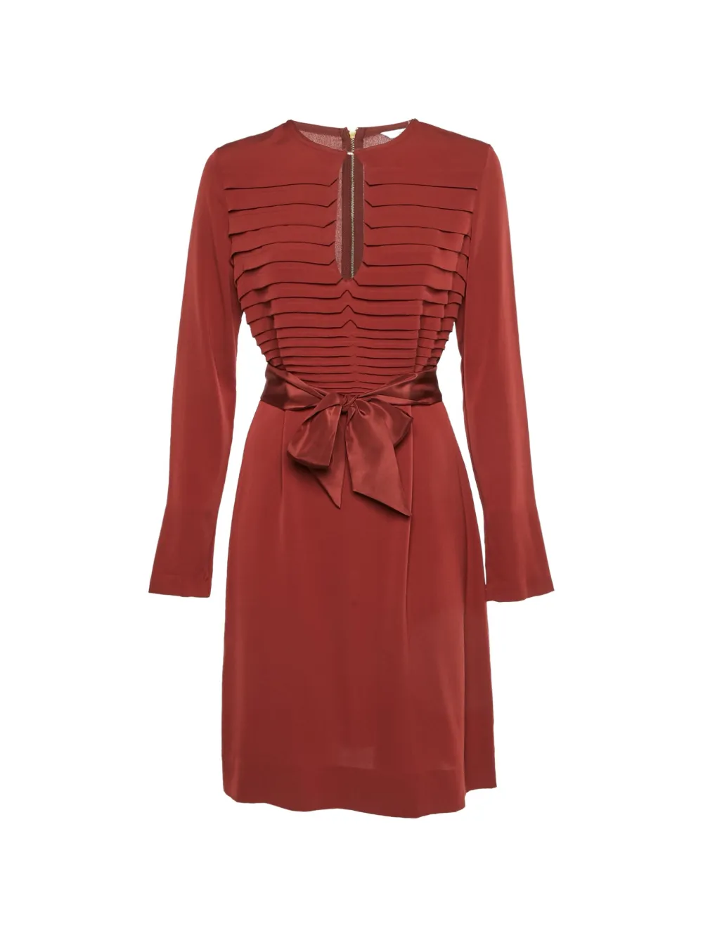 DVF Diane von Furstenberg Kimian pintuck dress - Rot