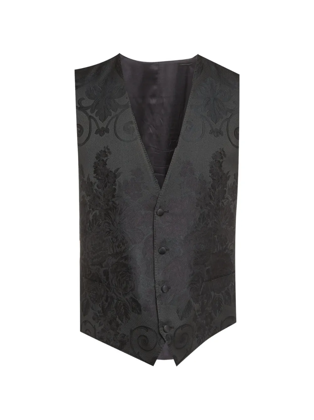 Dolce & Gabbana Pre-Owned jacquard-patterned vest - Nero