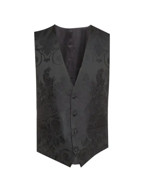 Dolce & Gabbana Pre-Owned jacquard-patterned vest