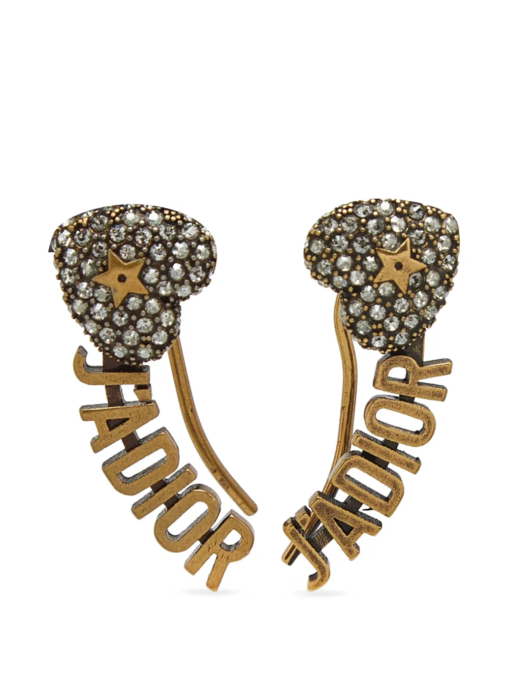 Christian Dior Pre-Owned J'Adior Herzohrringe - Gold