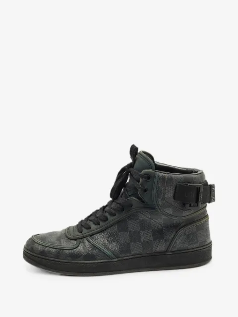 Louis Vuitton Pre-Owned Rivoli lace-up leather sneakers