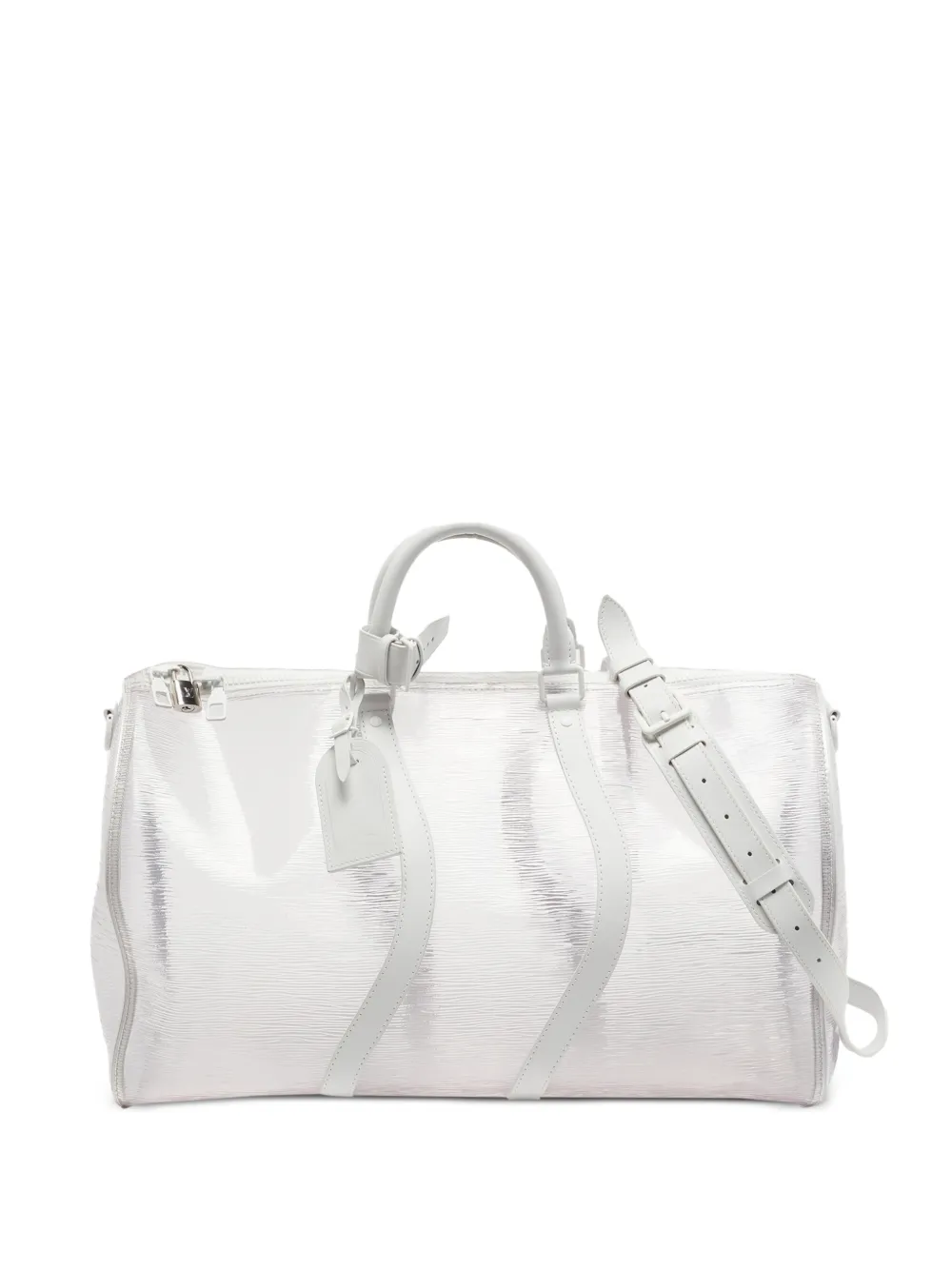 Louis Vuitton Pre-Owned Borsone Keepall Bandouliere - Bianco