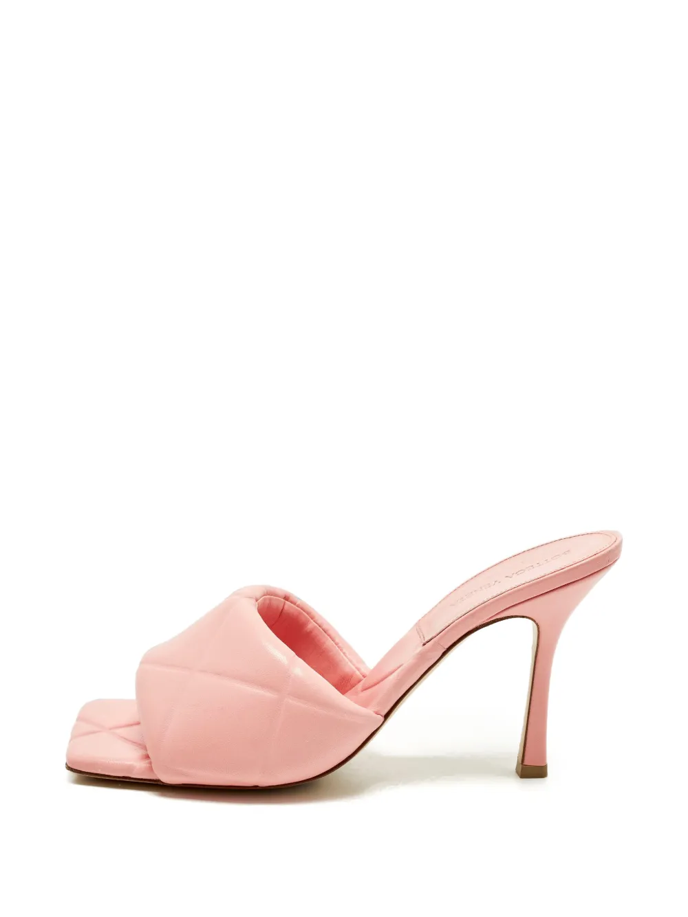 Bottega Veneta Pre-Owned Lido quilted sandals - Rosa
