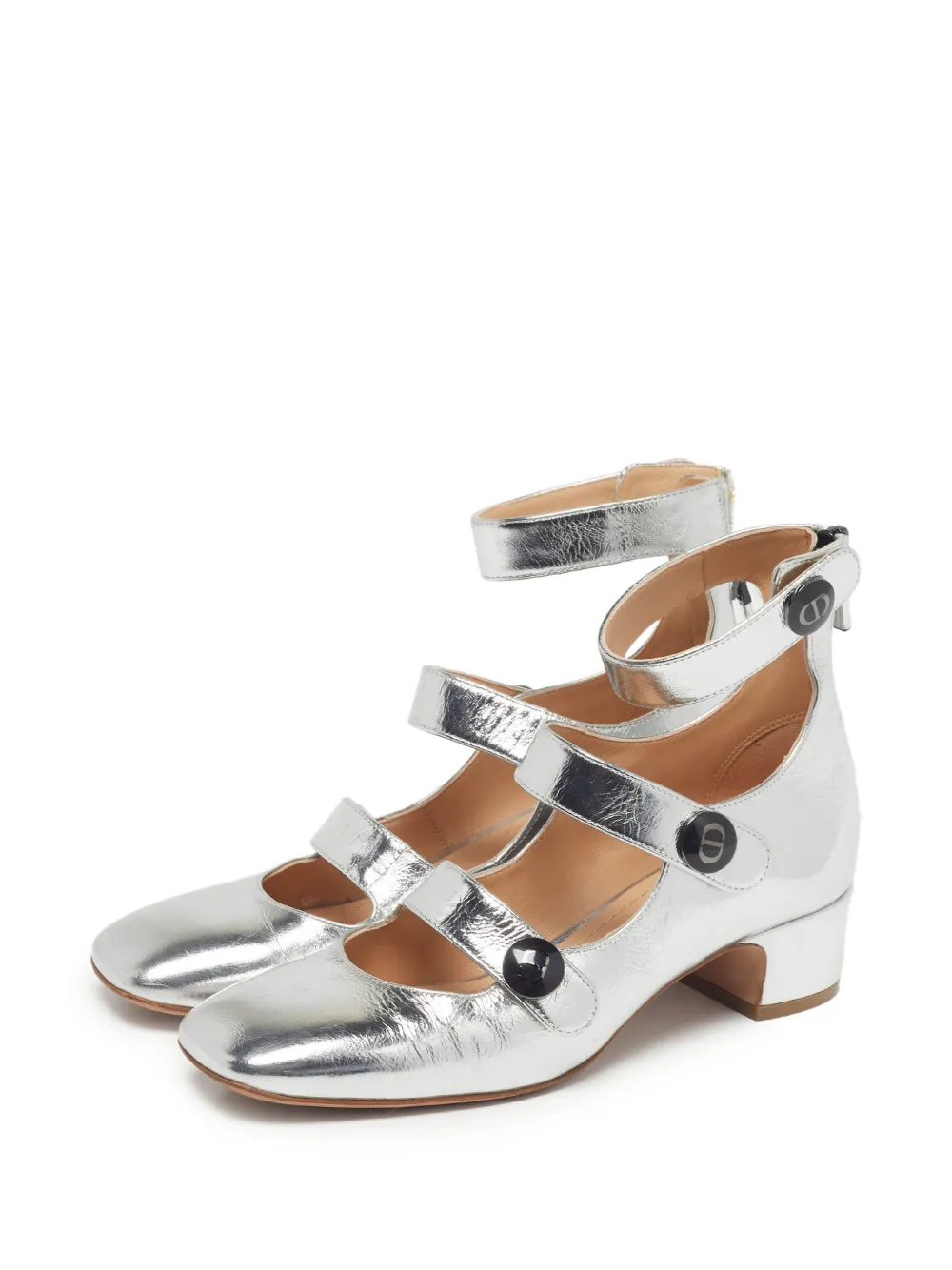Christian Dior Pre-Owned Baby-D pumps - Argento