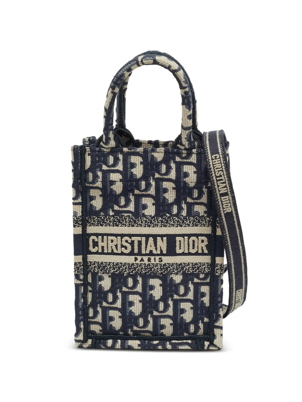 Christian Dior Pre-Owned 2022 mini Oblique tote bag - Blu