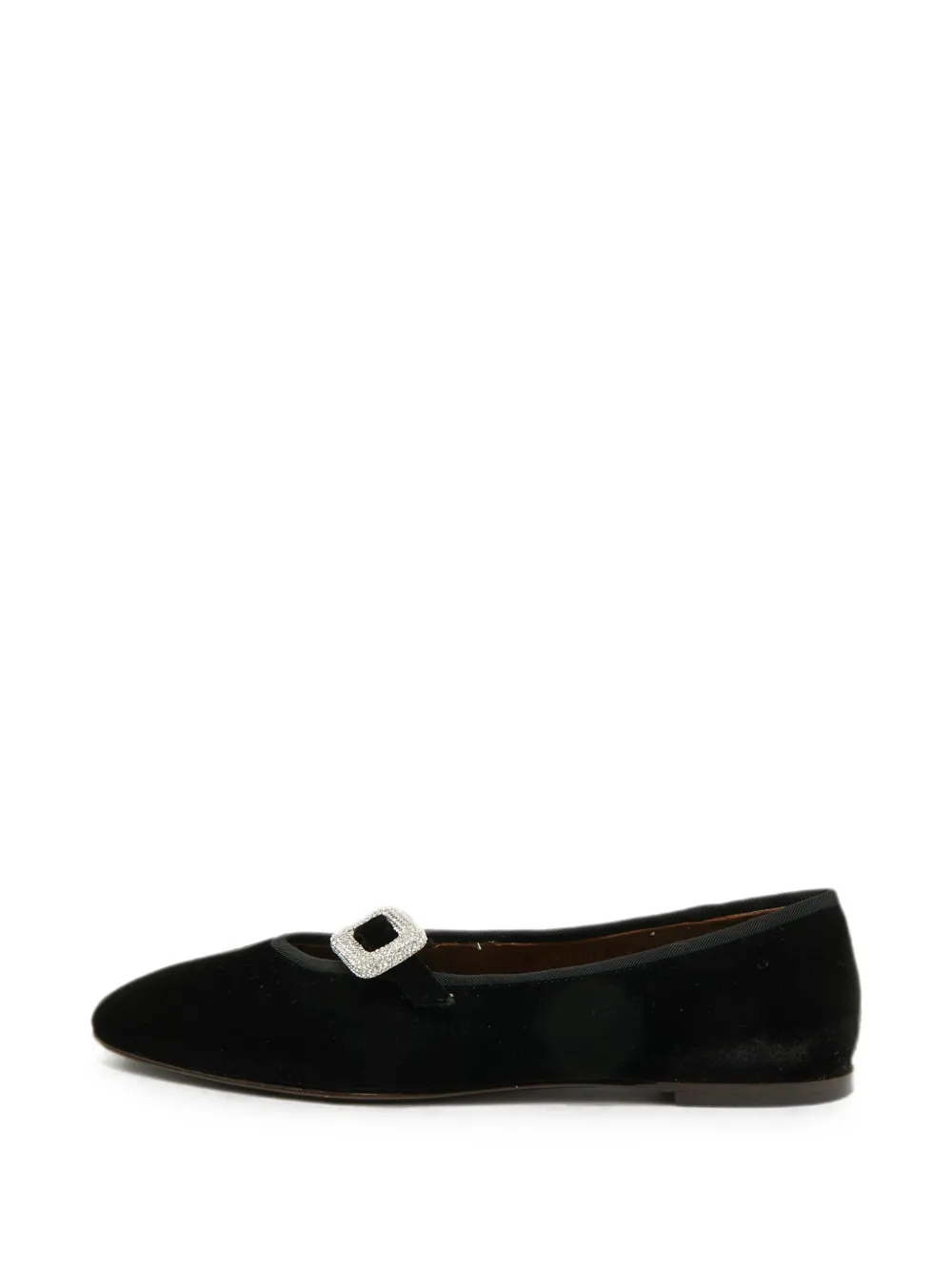 Giuseppe Zanotti Vintage Ballerine con decorazione di cristalli - Nero