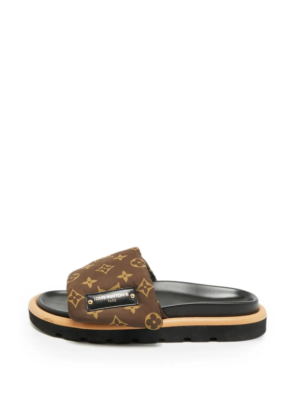 Louis Vuitton Pre-Owned Pool Pillow Monogram Slipper - Braun