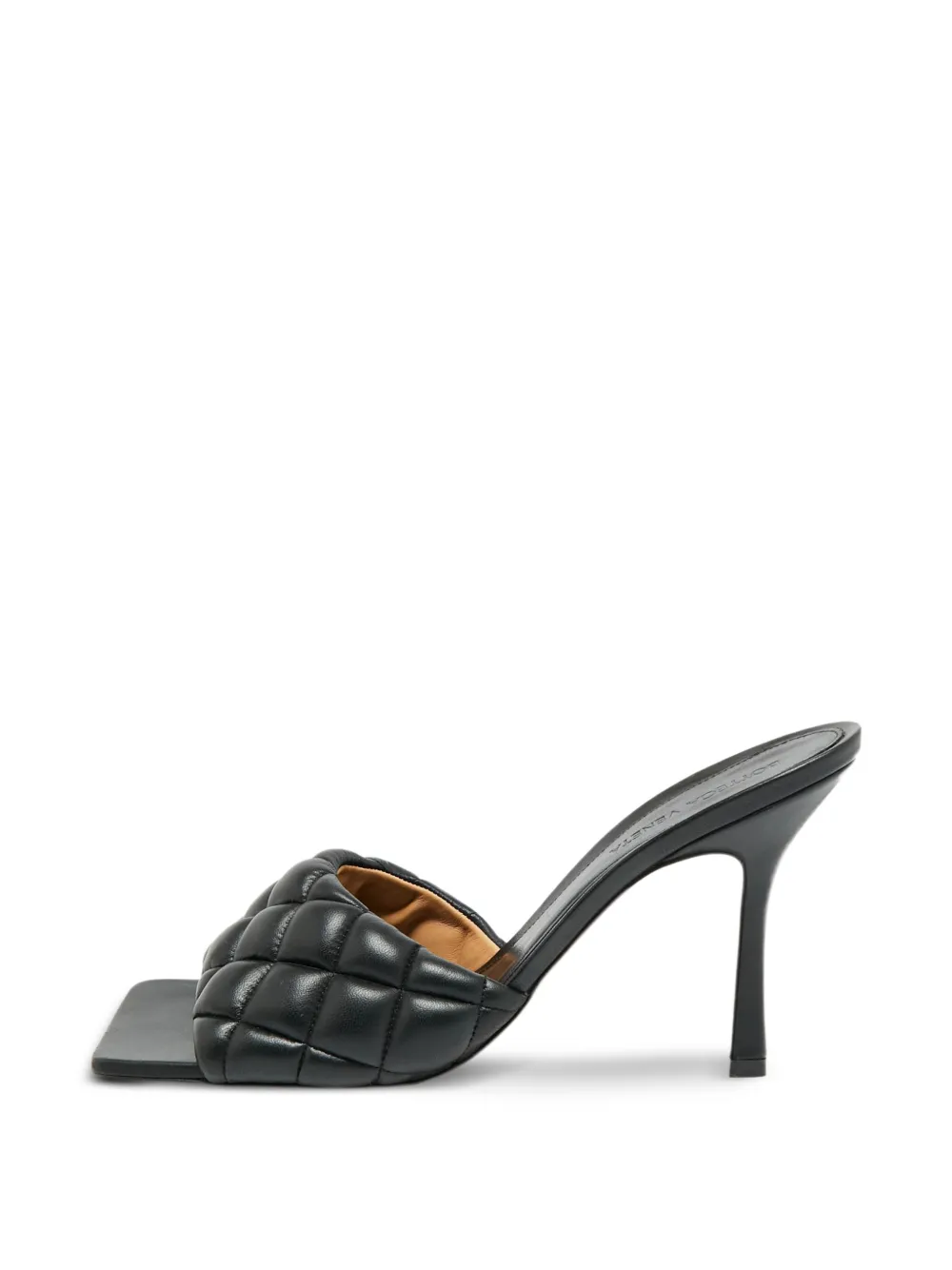 Bottega Veneta Pre-Owned Lido quilted sandals - Schwarz