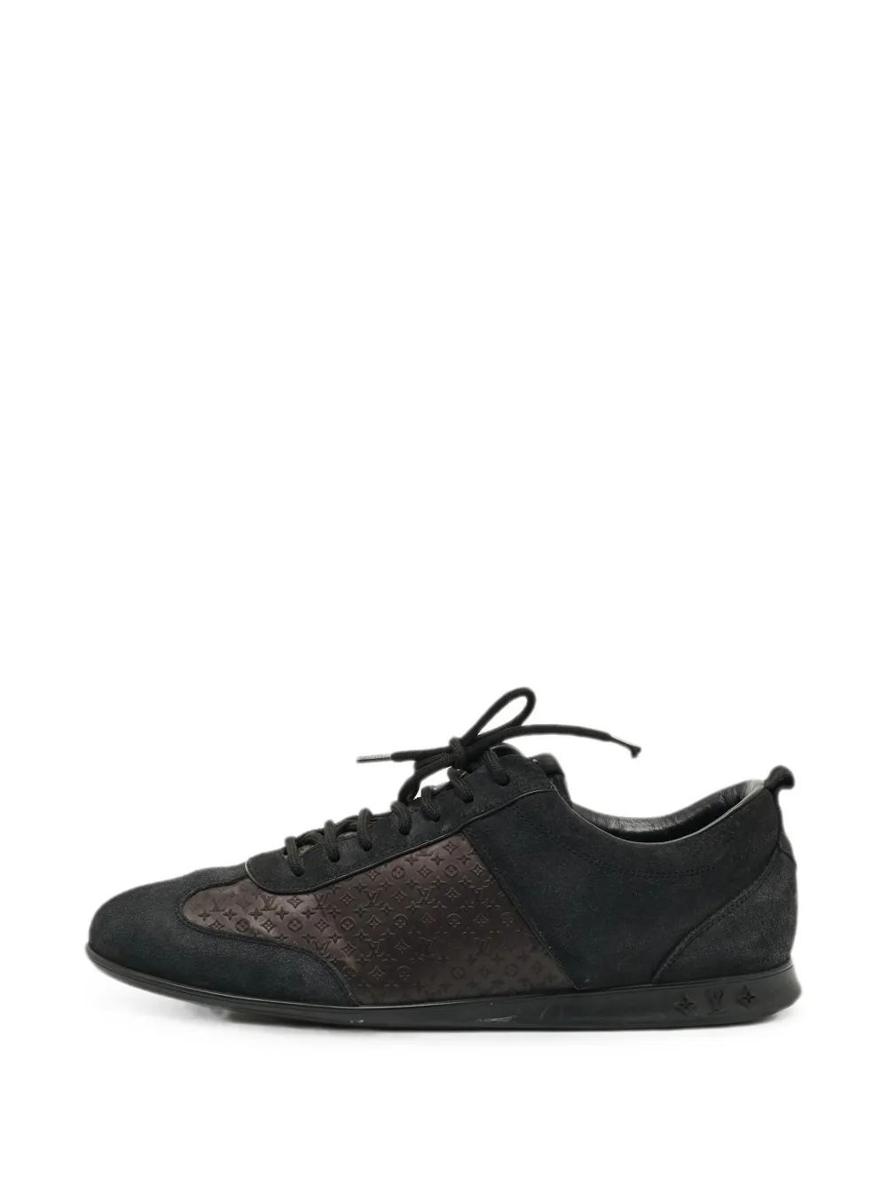 Louis Vuitton Pre-Owned monogram-pattern sneakers - Schwarz