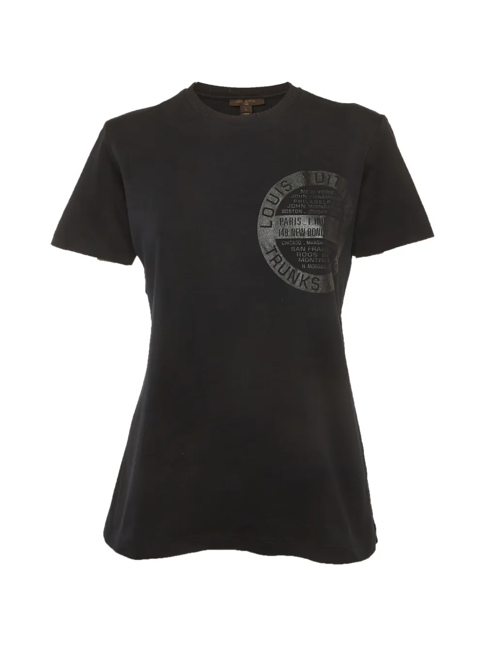 Louis Vuitton Pre-Owned logo-print T-shirt - Nero