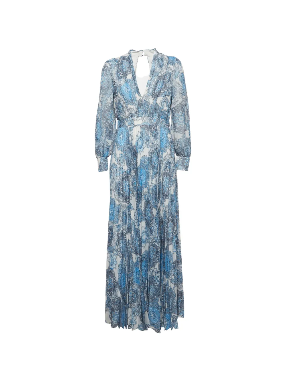 alice + olivia Cheney cut-out maxi dress - Blu