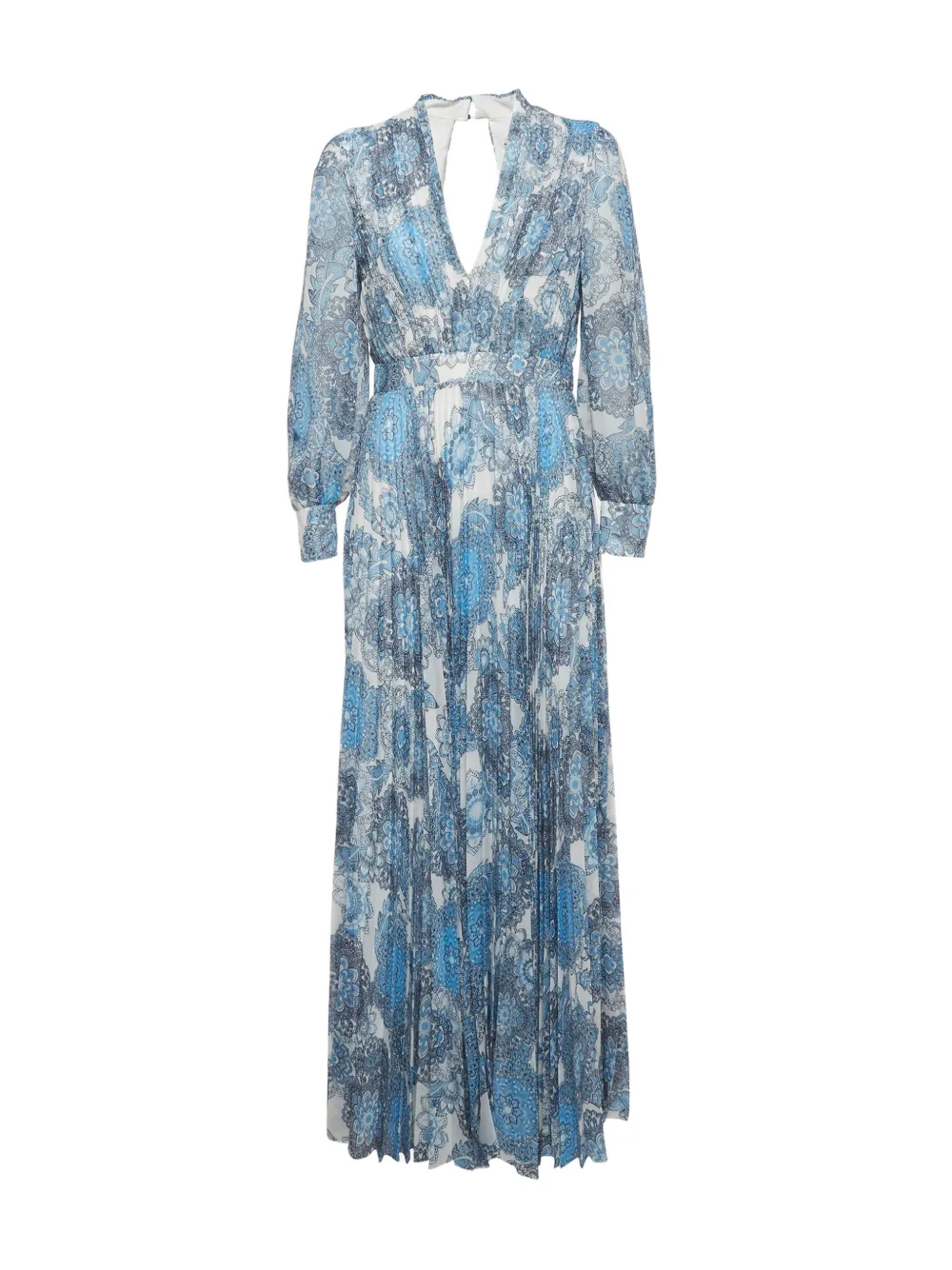 alice + olivia Cheney cut-out maxi dress - Blu