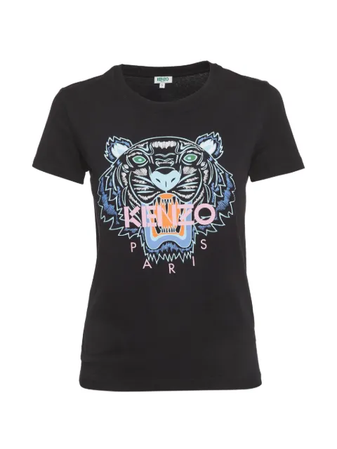 Kenzo Pre-Owned Tiger-logo T-shirt