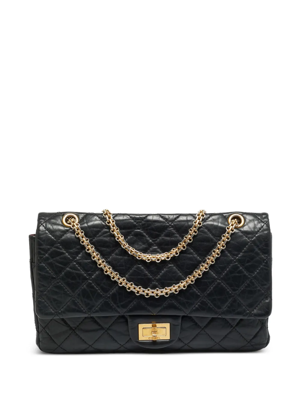 CHANEL Pre-Owned 2013-2014 2.55 Reissue flap shoulder bag - Nero