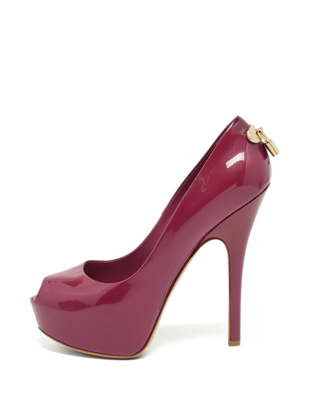 Louis Vuitton Pre-Owned Oh Really! peep-toe pumps - Rosso