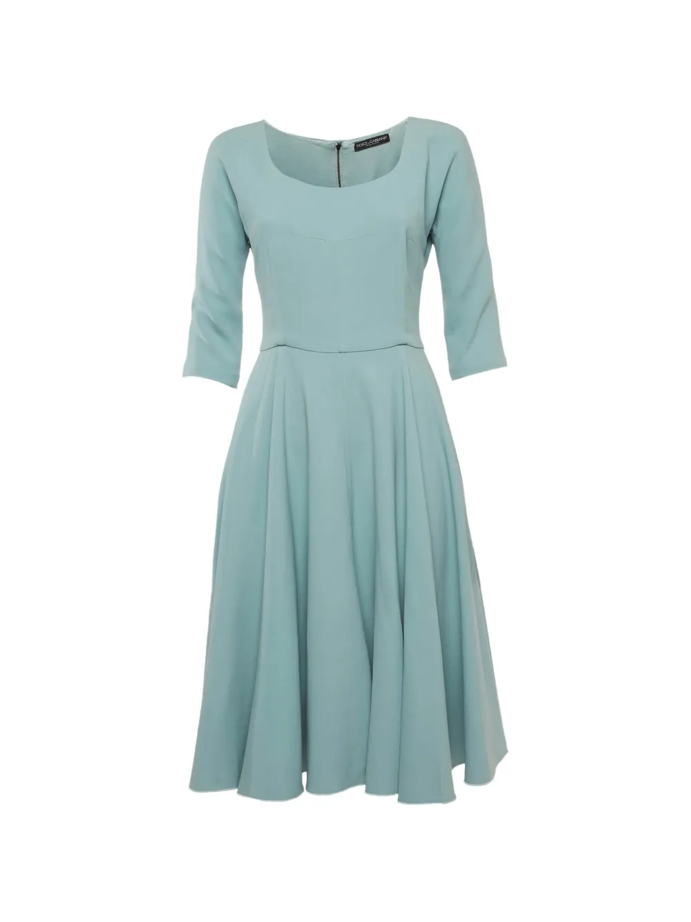 Dolce & Gabbana Pre-Owned flared midi dress - Blu
