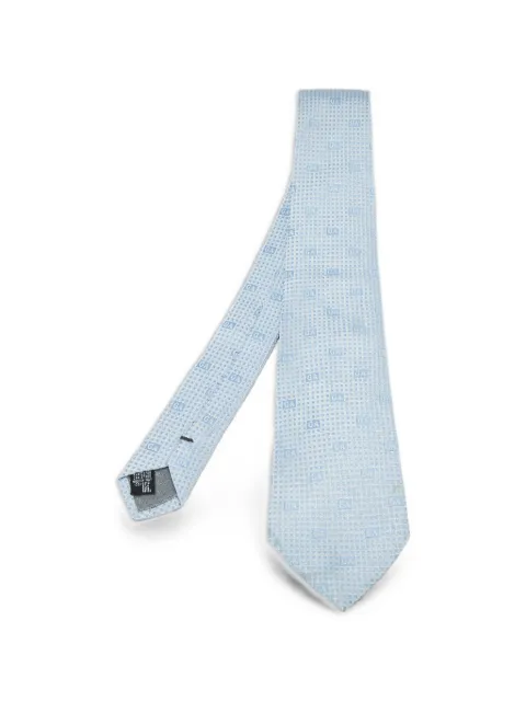 Giorgio Armani Pre-Owned logo-patterned tie