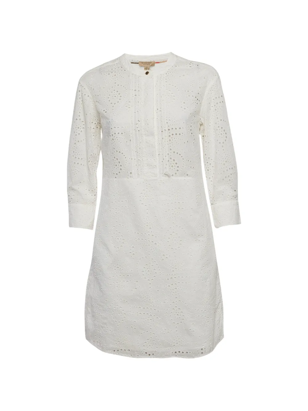 Burberry Pre-Owned Daniela long-sleeve mini dress - Bianco