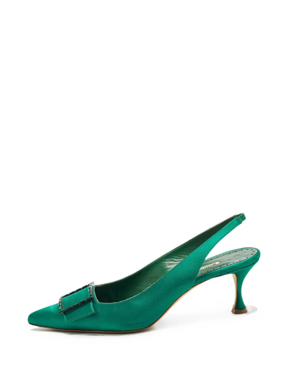 Manolo Blahnik Dolores slingback heeled pumps - Grün