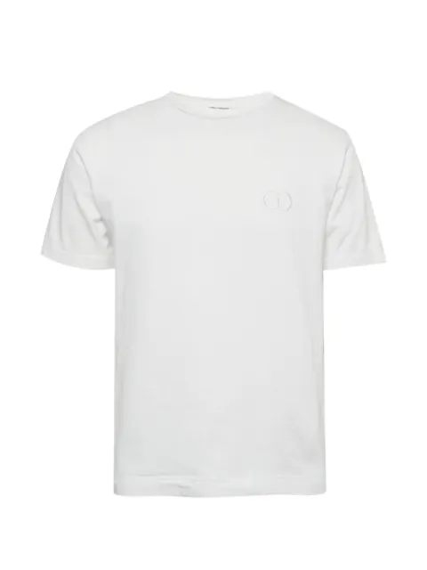 Christian Dior Pre-Owned T-Shirt mit Logo-Stickerei