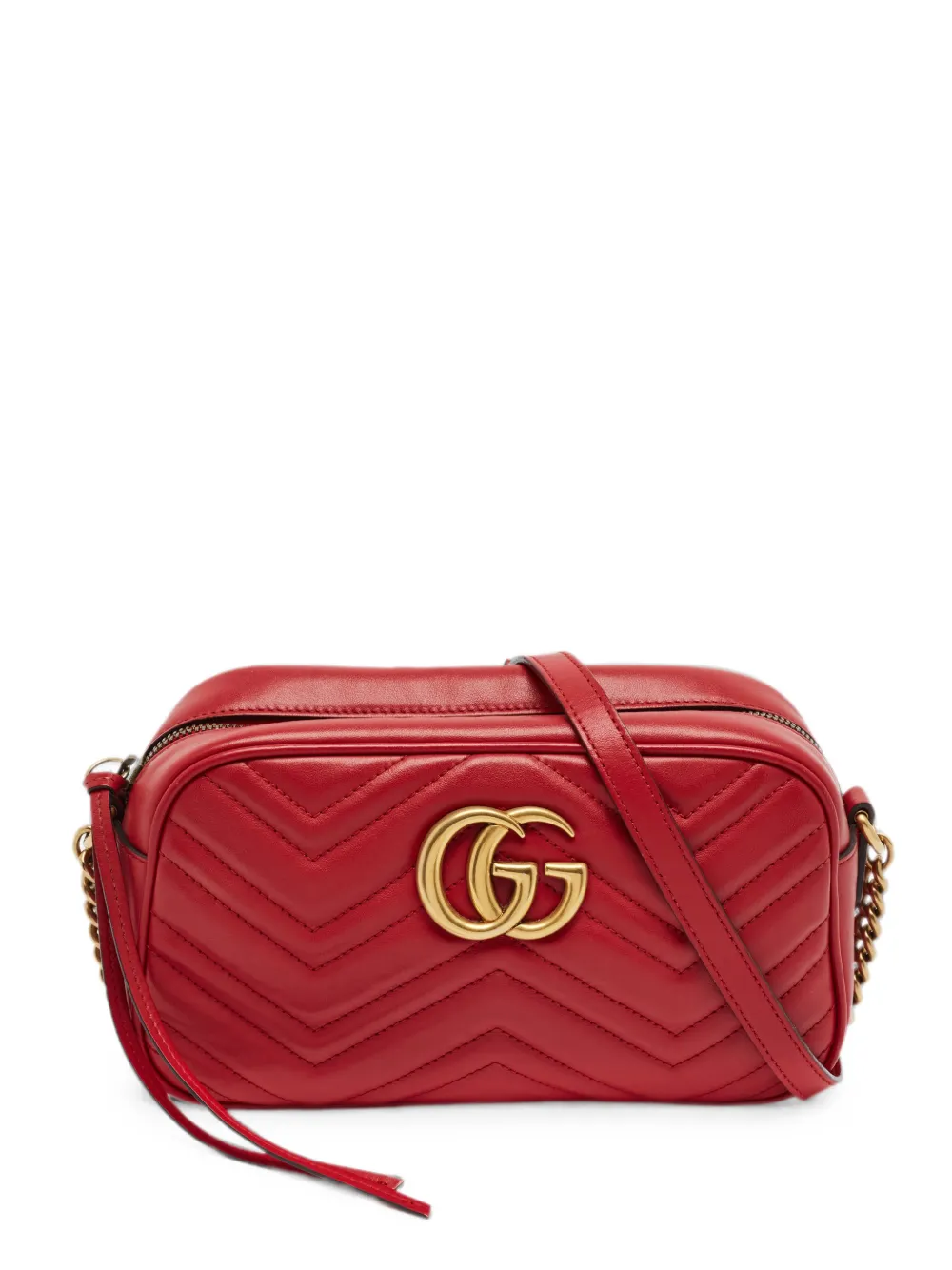 Gucci Pre-Owned Borsa a tracolla GG Marmont - Rosso