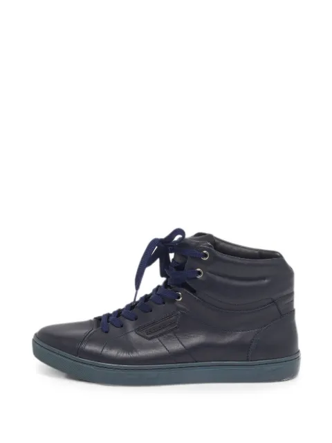 Dolce & Gabbana Pre-Owned tenis altos con agujetas