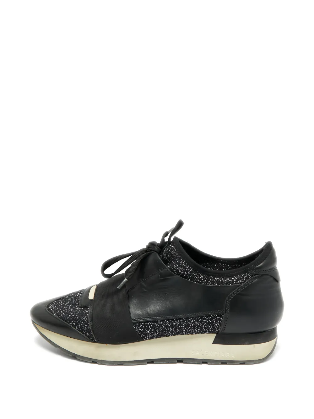 Balenciaga Pre-Owned Race Runner lace-up sneakers - Schwarz