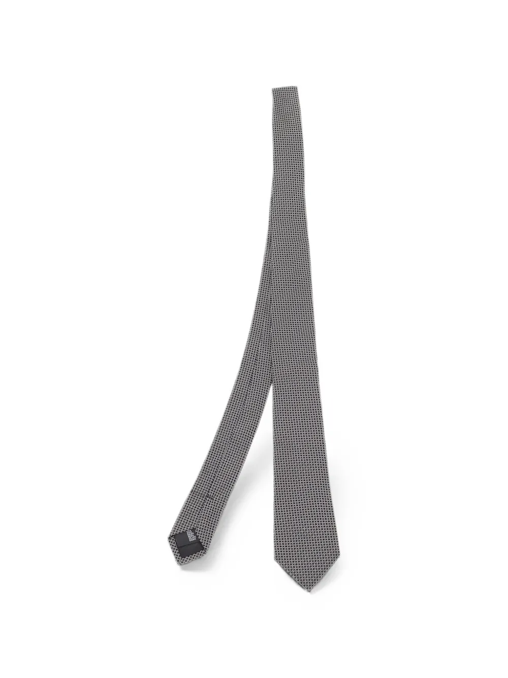 Dolce & Gabbana Pre-Owned patterned skinny tie - Nero
