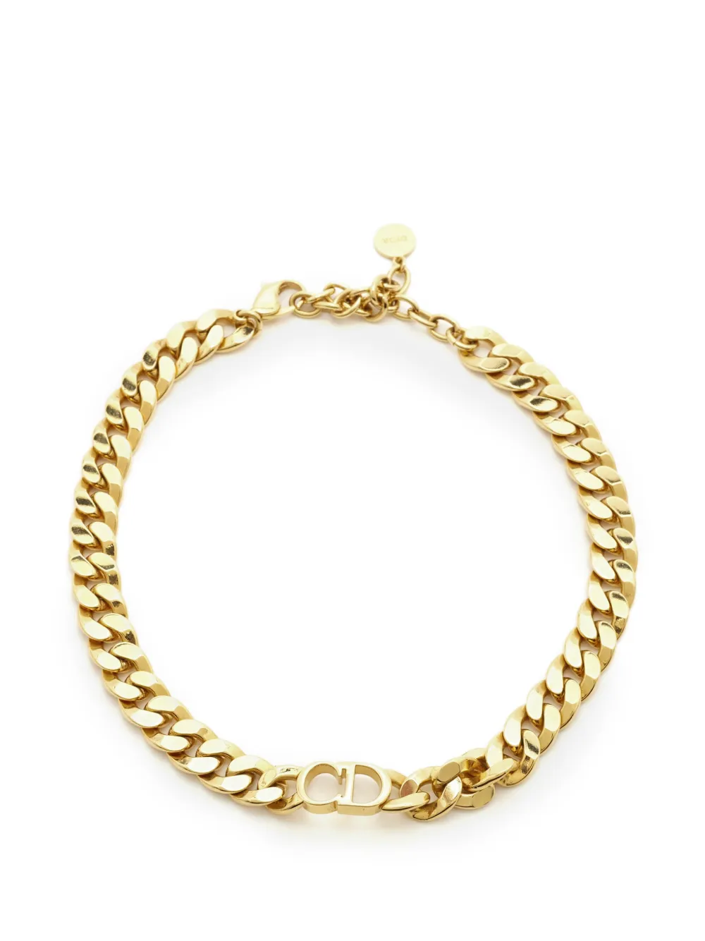 Christian Dior Pre-Owned Danseuse Étoile CD choker necklace - Oro