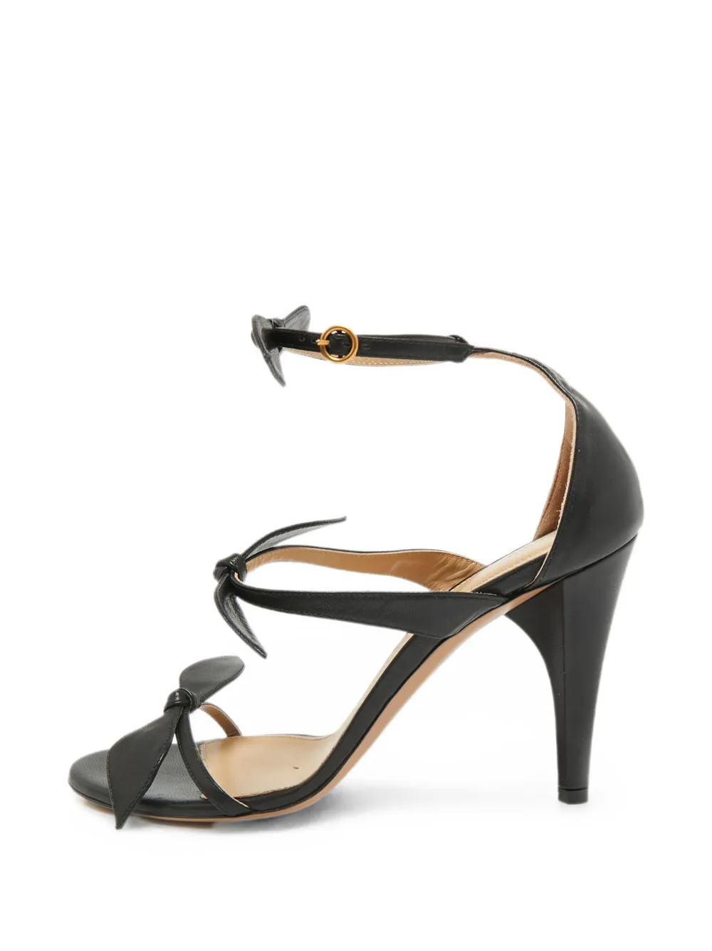 Chloé Pre-Owned Sandali con cinturino alla caviglia - Nero