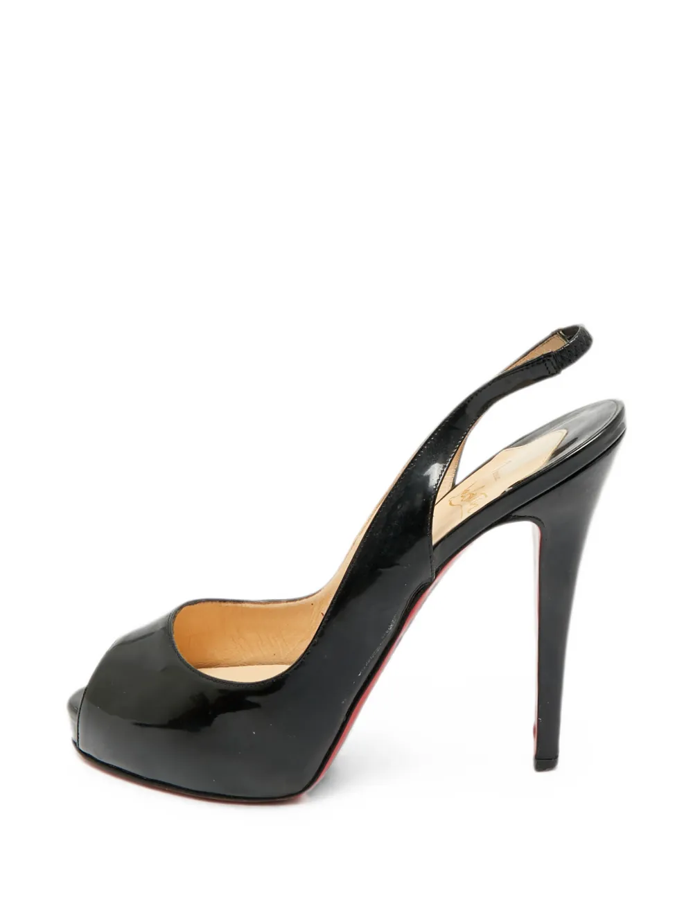 Christian Louboutin Pre-Owned Private Number slingback pumps - Schwarz